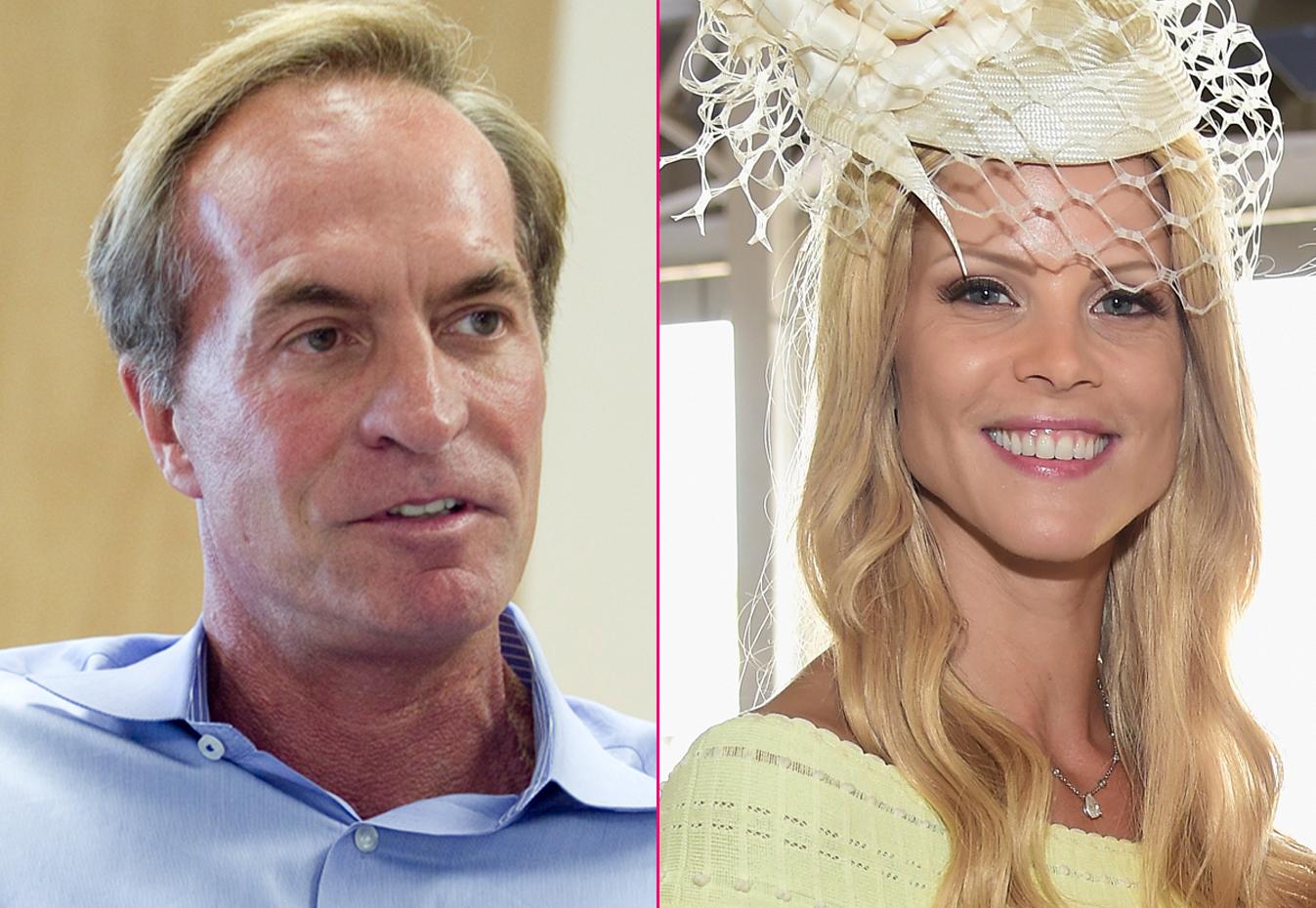 Chris Cline Looking Towards Elin Nordegren Smiling