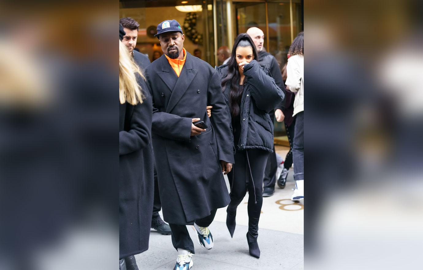 Kim Kardashian Demands Flabby Kanye West Wear Man Spanx