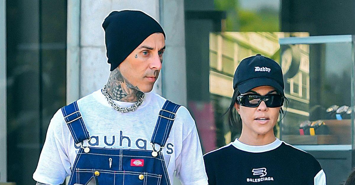 travis barker and kourtney kardashian