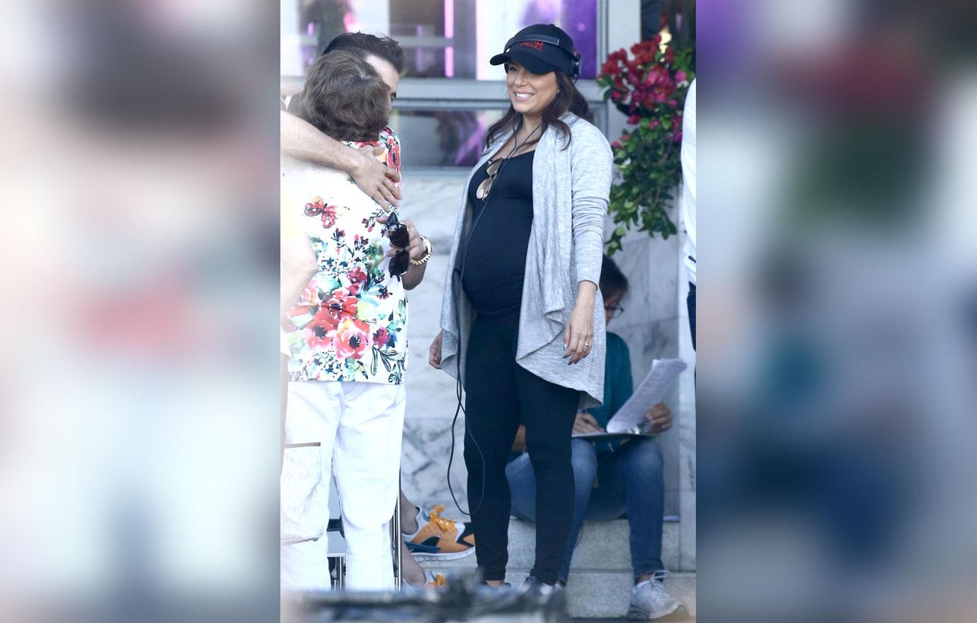 //eva longoria baby bump miami