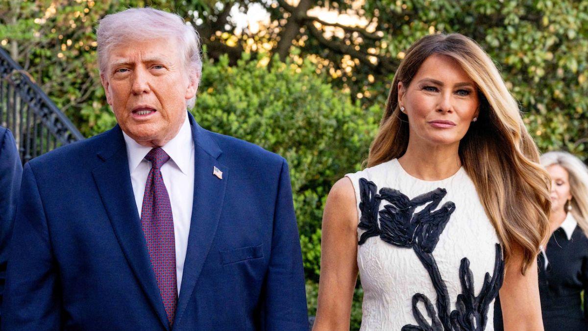 Photo of Donald Trump, Melania Trump