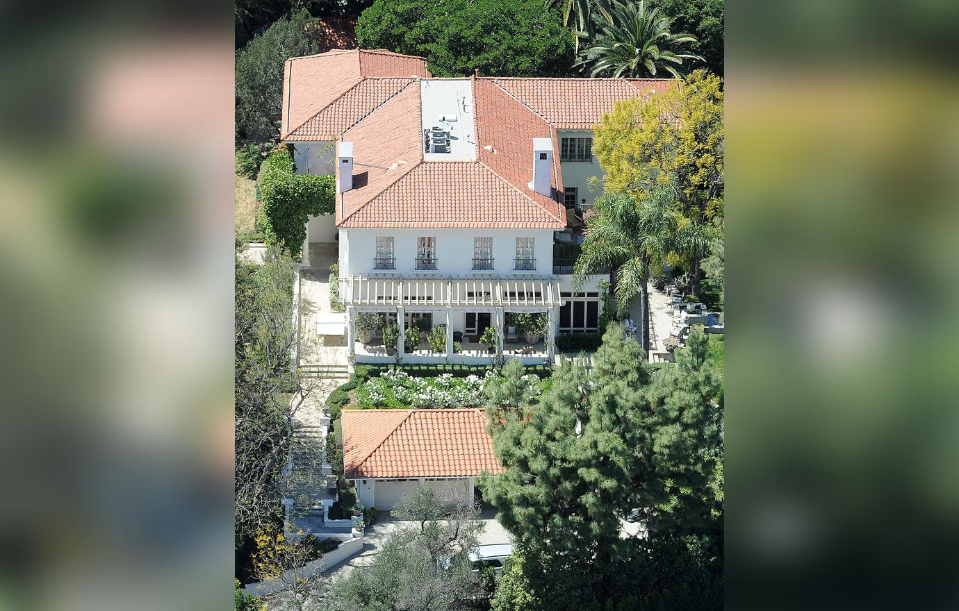 Brad Pitt House Aerial Photos Prove Spending Time With Kids