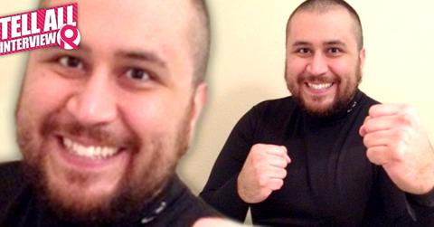 //george zimmerman boxing pose exclusive interview wide