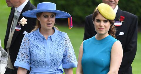 Photo of Princesses Beatrice and Eugenie