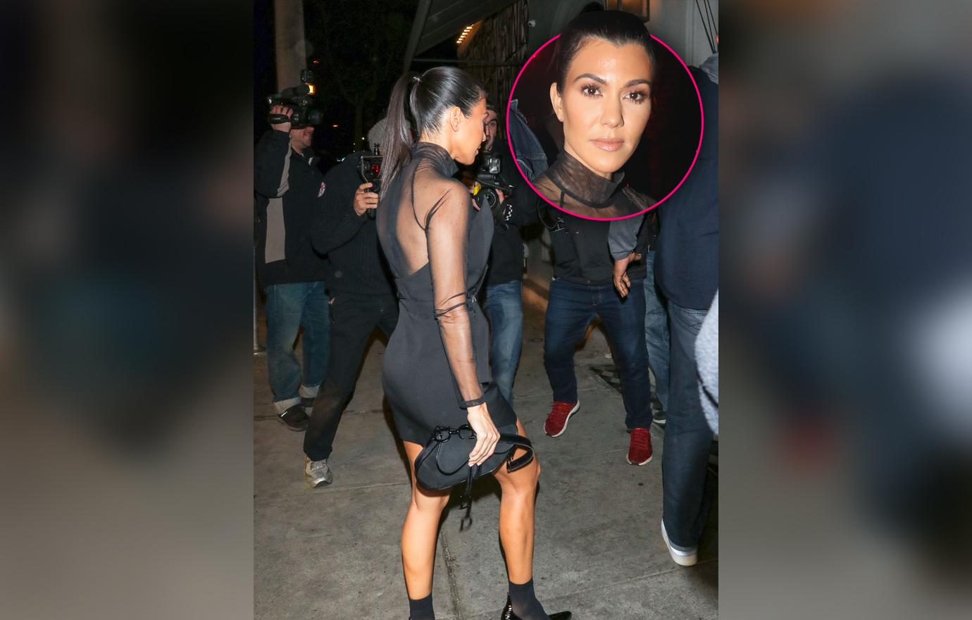 Kourtney Kardashian Bombshell Butt Lift Exposed