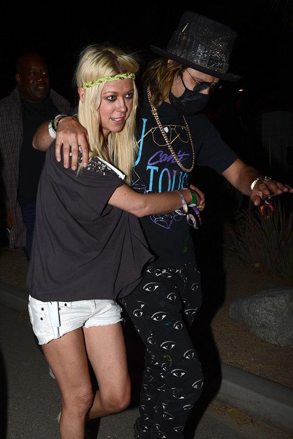 Tara Reid Scary Skinny Coachella​ 2015