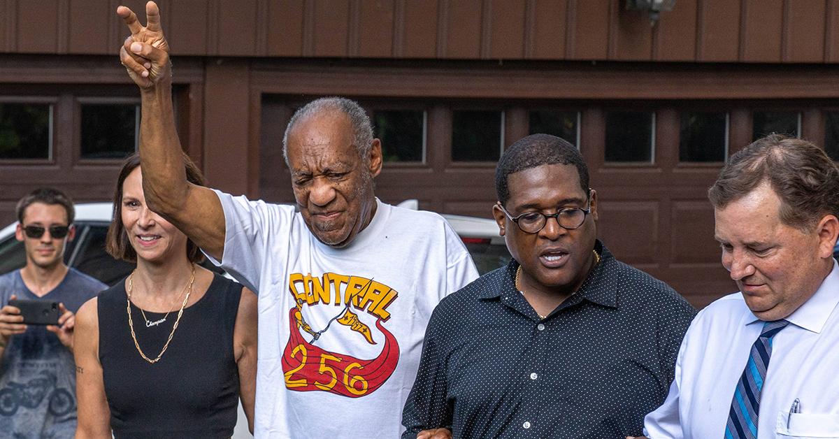 bill cosby spotted first outing prison photos cane