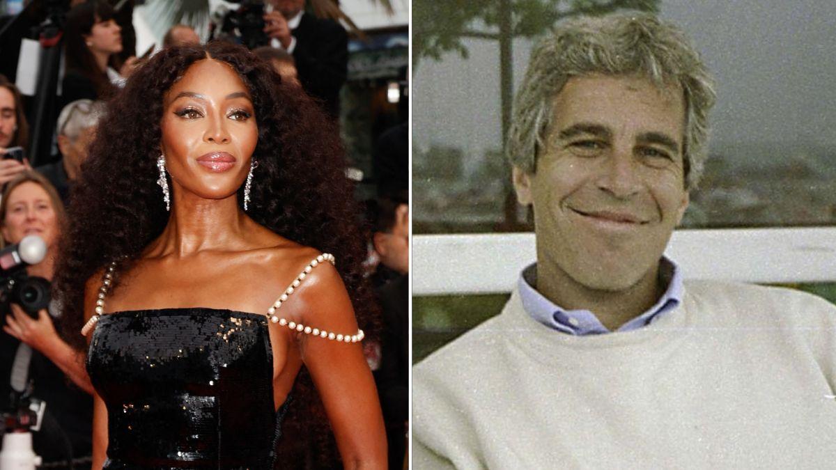 Photo of Naomi Campbell and Jeffrey Epstein