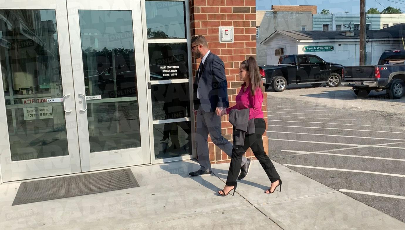 Jenelle Evans & David Eason In Court