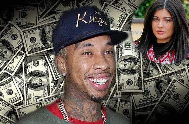 //kylie jenner money loan tyga debt pp