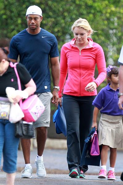 tiger woods lindsey vonn kids