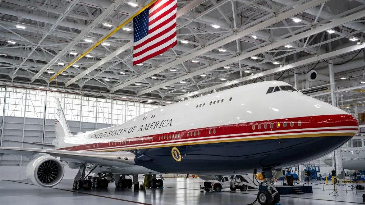 The jet was a gift from Qatar, but it lacks some key safety features.