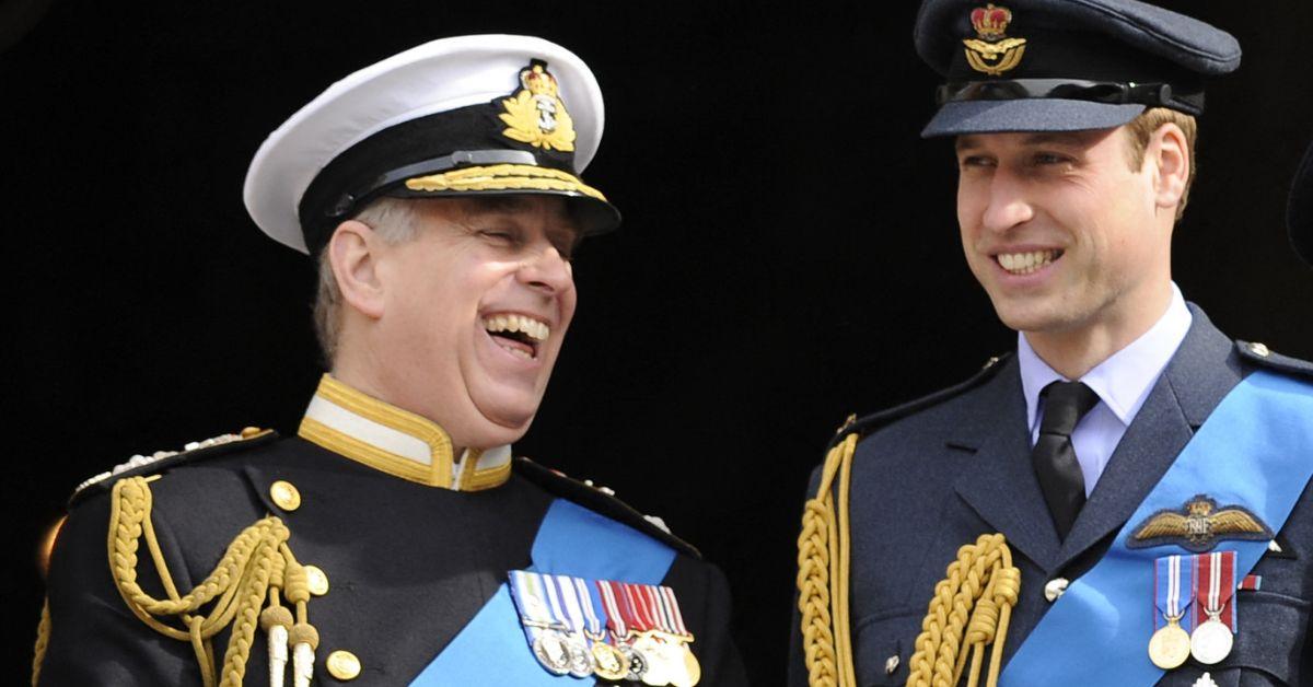 Photo of Prince William and Andrew