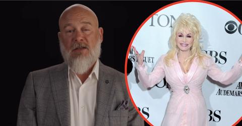 Split photo Bryan Seaver and Dolly Parton