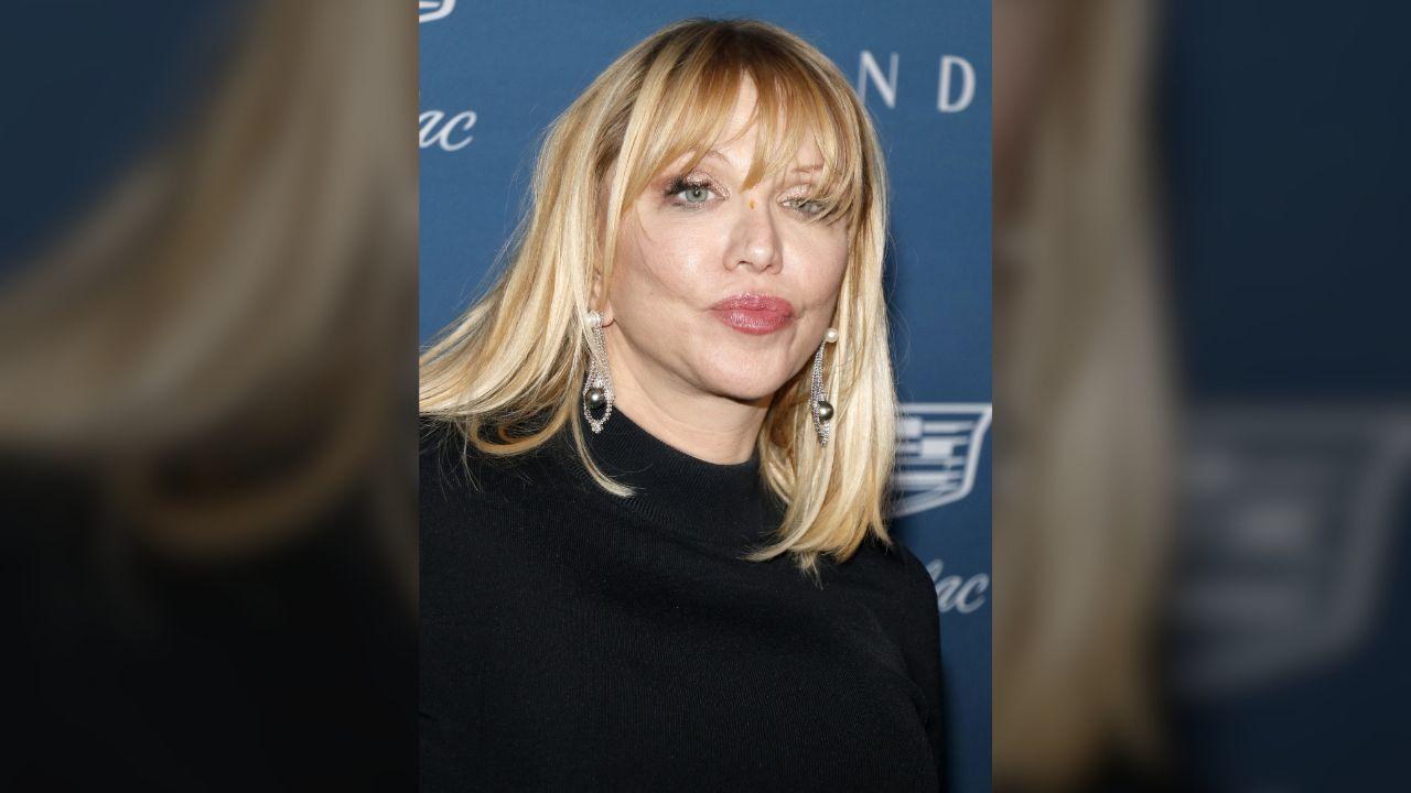 image of Courtney Love revealed she worked on her new album while spending much of her time in the hospital.