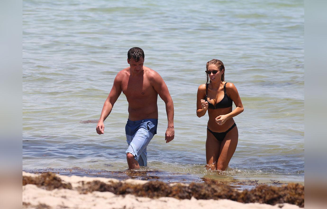 Ryan Lochte Shirtless Kayla Rae Reid Bikini