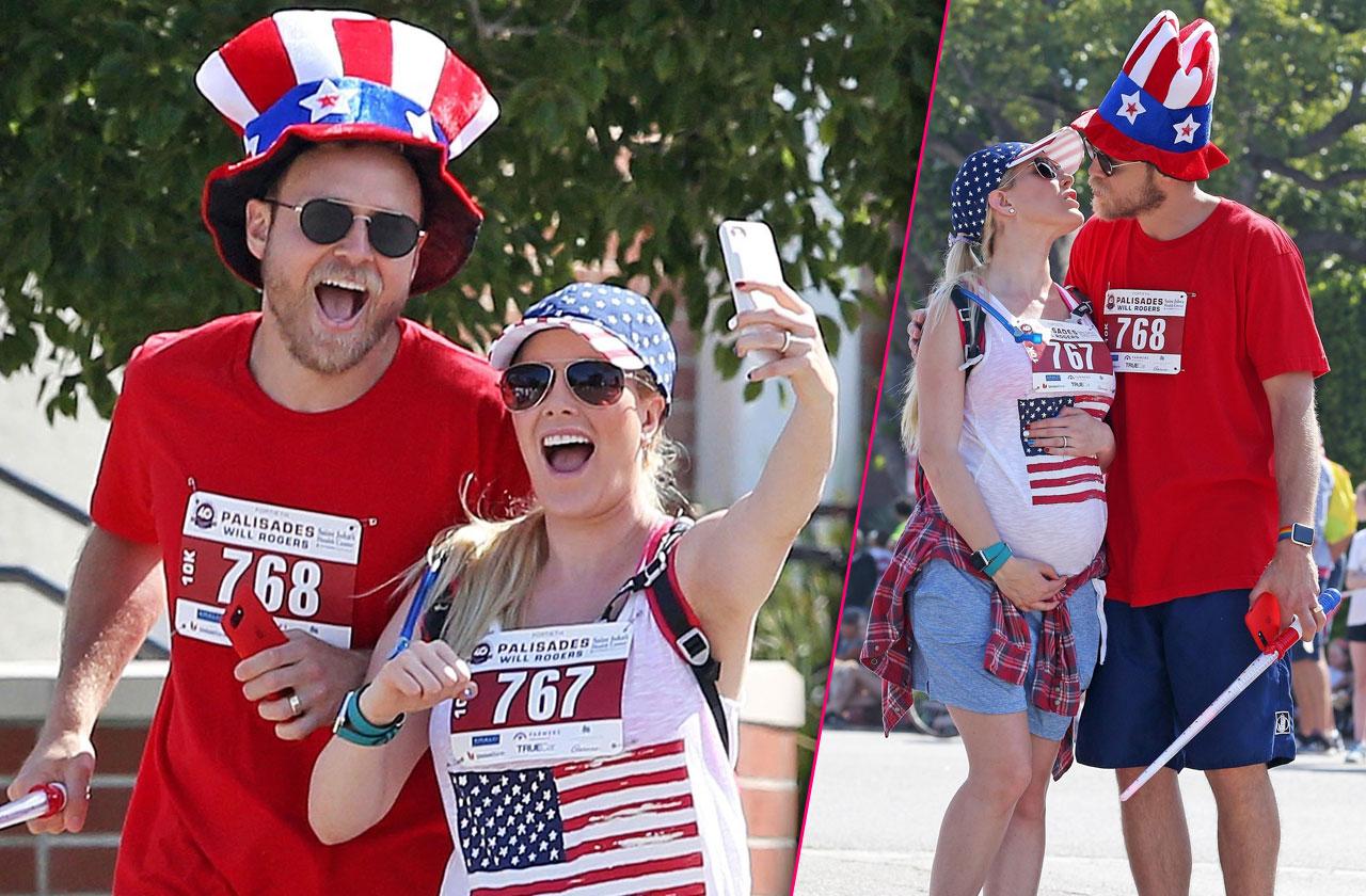 Heidi Montag Pregnant Spencer Pratt 4th Of July