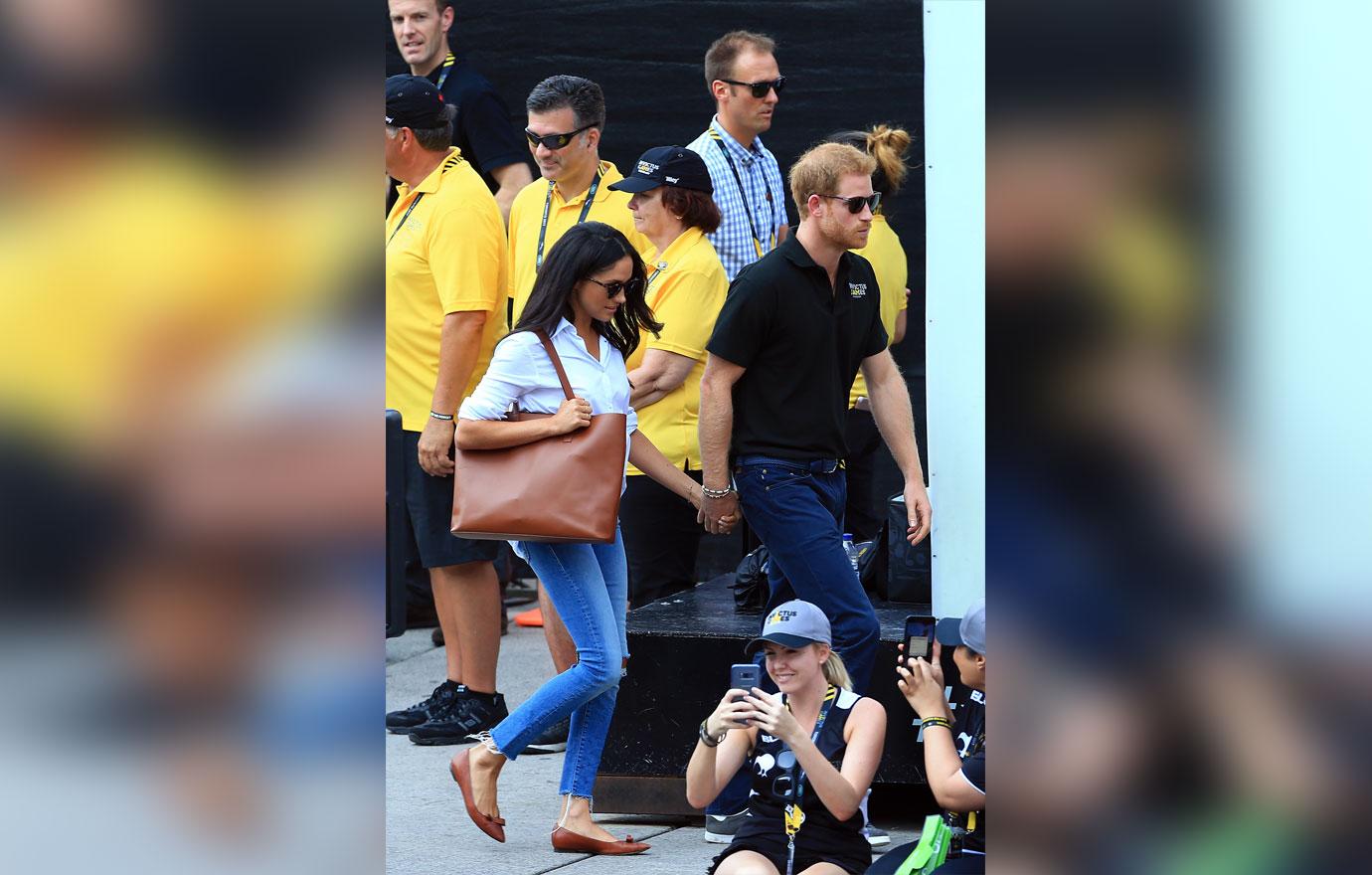 prince harry dating meghan markle first public photo invictus games