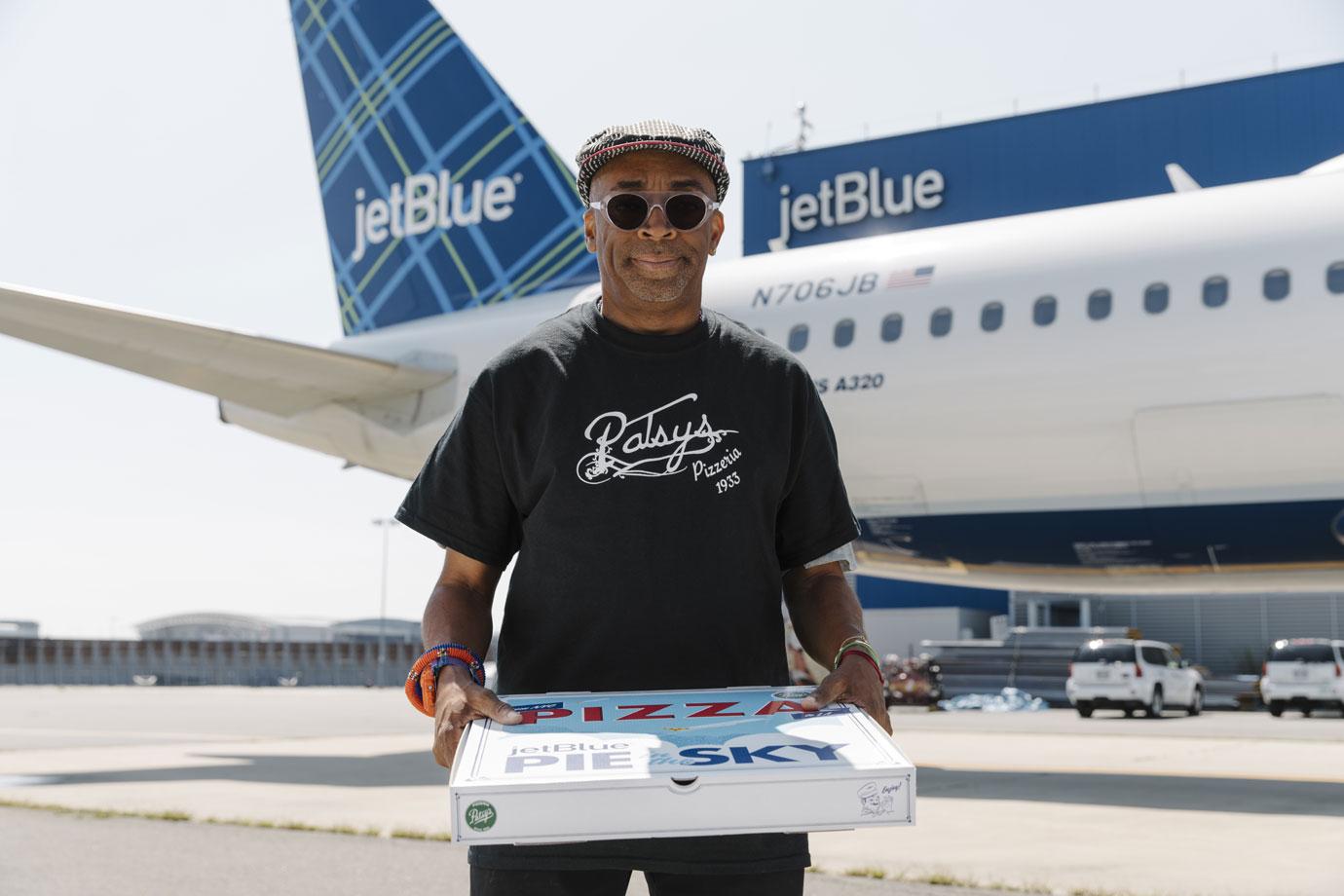 //Spike Lee_JetBlue Plane