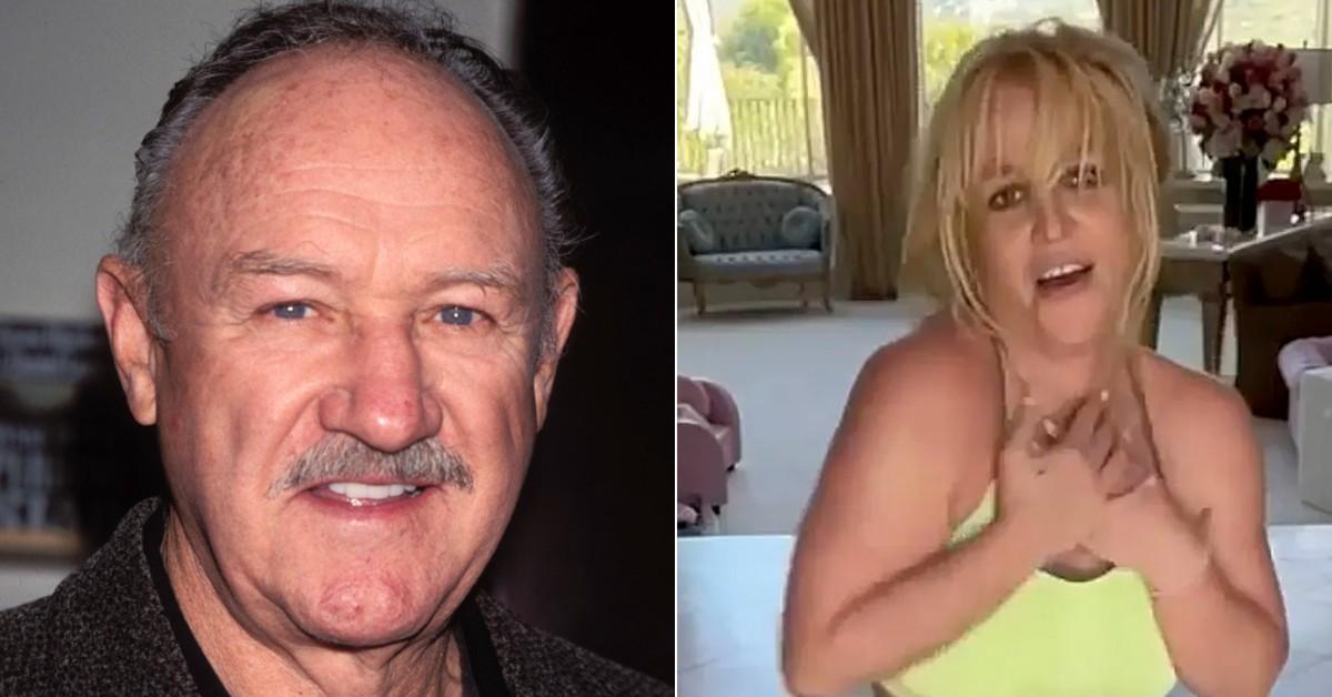 Photo of Gene Hackman, Britney Spears