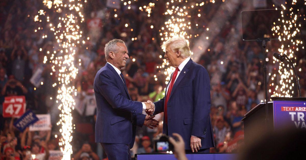 Photo of Robert F. Kennedy Jr. and Donald Trump