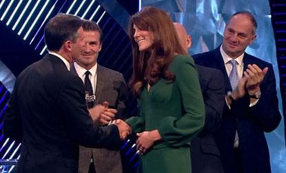 //kate middleton sports personality of the year