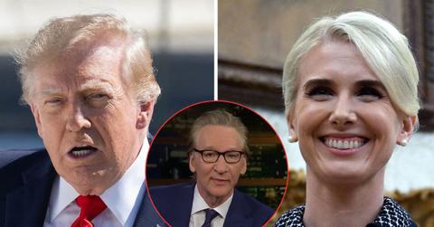 Photo of Donald Trump, Natalie Harp and Bill Maher