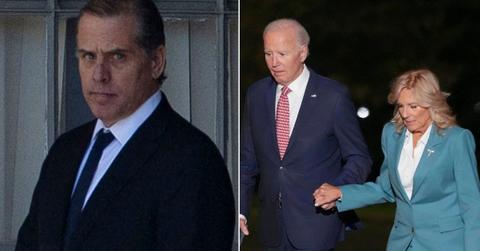 Photo of Hunter, Joe and Jill Biden