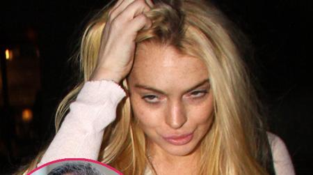 //lindsay lohan drinking