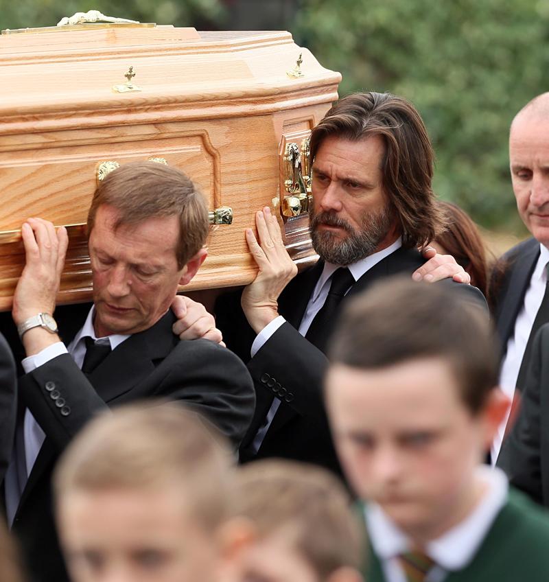 Jim Carrey Sued Wrongful Death Cathriona White Funeral