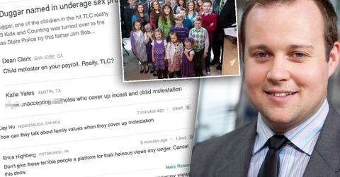 Josh Duggar Sex Scandal Fan Backlash