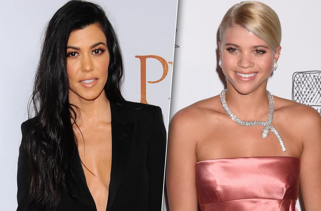 //Kourtney Kardashian Sofia Richie Feud End pp