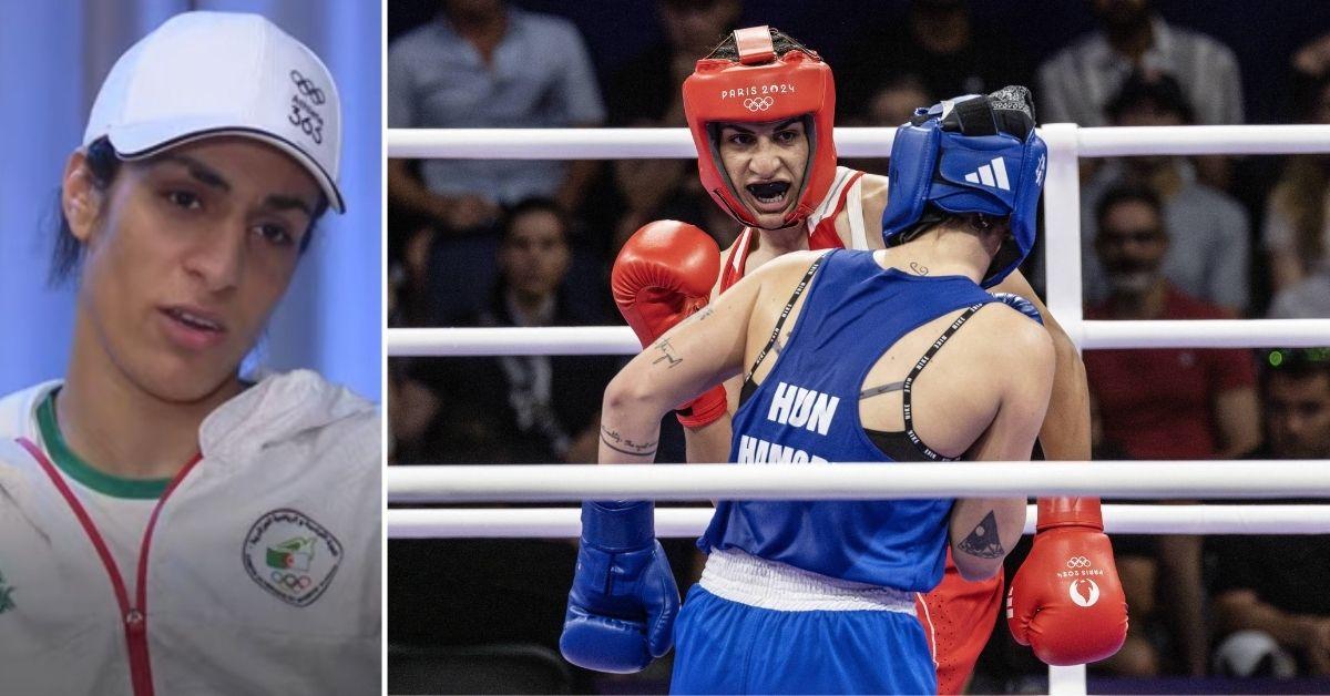 Gender Row Boxer Imane Khelif Punches Back Against So-Called Bullies in First Interview Since Forcing Female Athlete to Quit After 46 Seconds