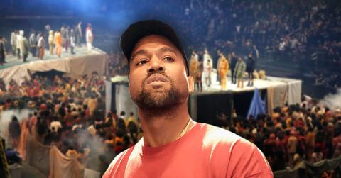 //kanye west fashion show madison square garden pp