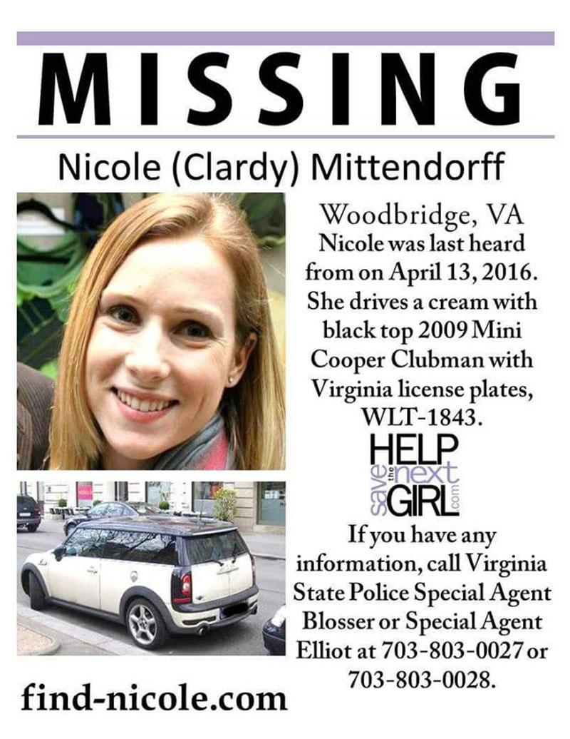 Missing Firefighter Woman Nicole Mittendorff Shenandoah National Park