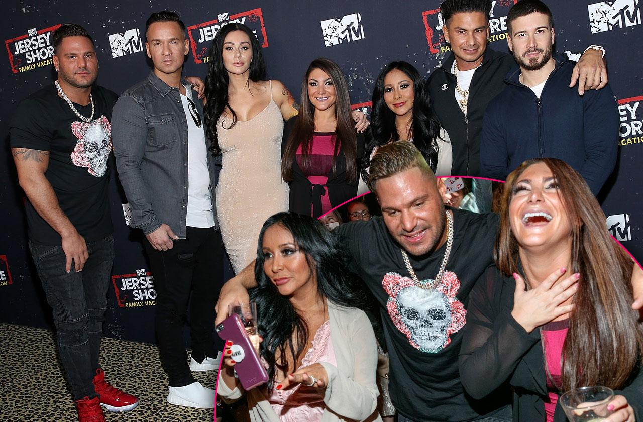 EXCLUSIVE PHOTOS: Jersey Shore Cast Gets The Party Started