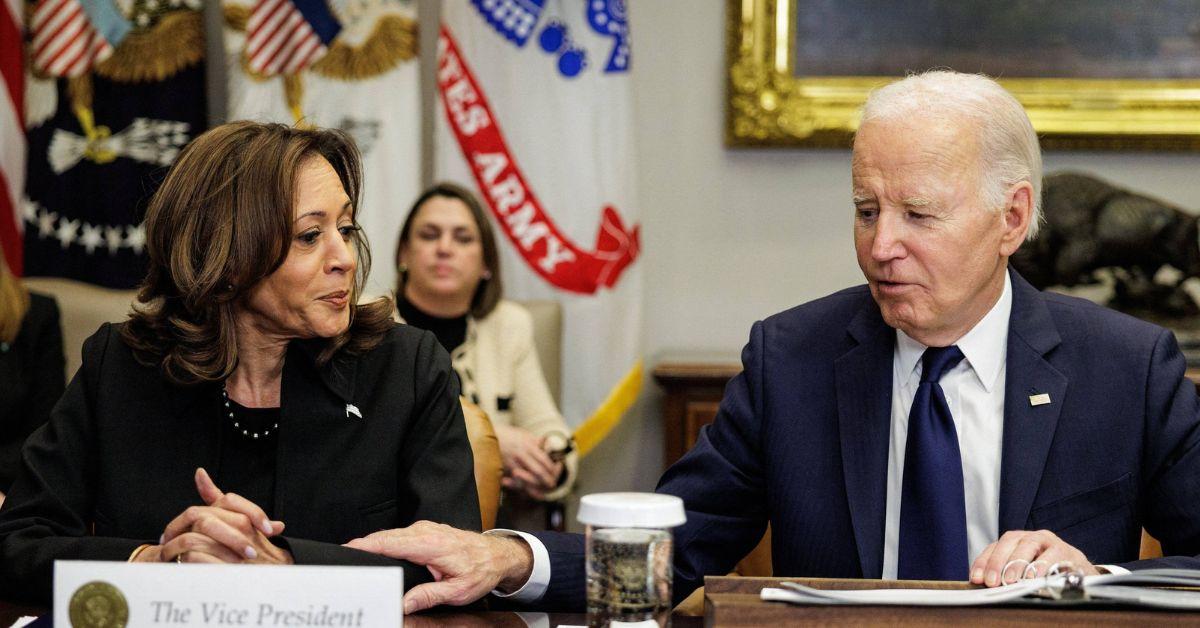 Photo of Joe Biden and Kamala Harris