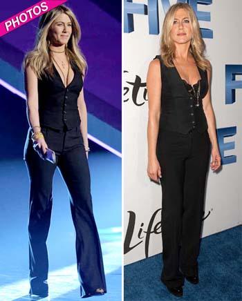 Jennifer Aniston's Dinner Outfit Included an Eyelet Top, Shop