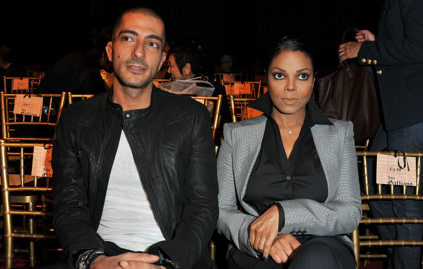 Janet Jackson and Wissam Al Mana were stylish in the front row of a fashion show during happier times for the couple.