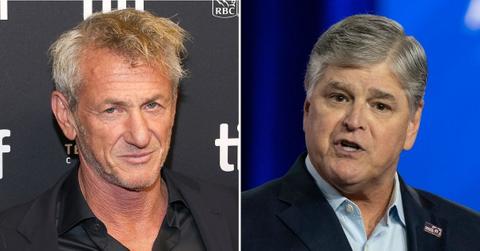 sean penn confronted sean hannity ukraine aid