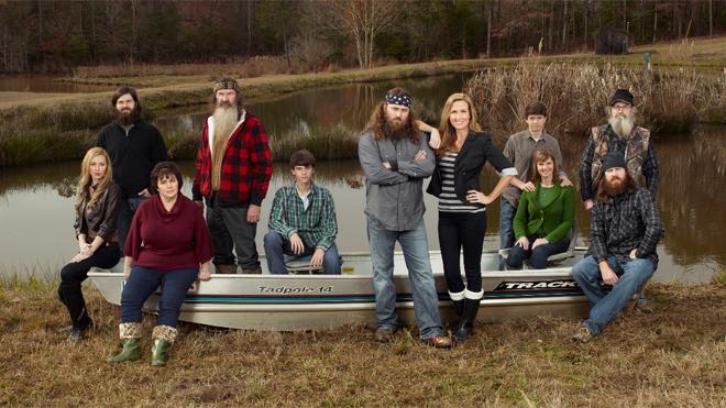 //robertson family  duck dynasty a and e