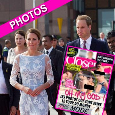 French Magazine Showing Kate Middleton Topless Hits Newsstands