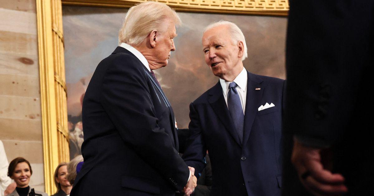 Photo of Joe Biden, Donald Trump
