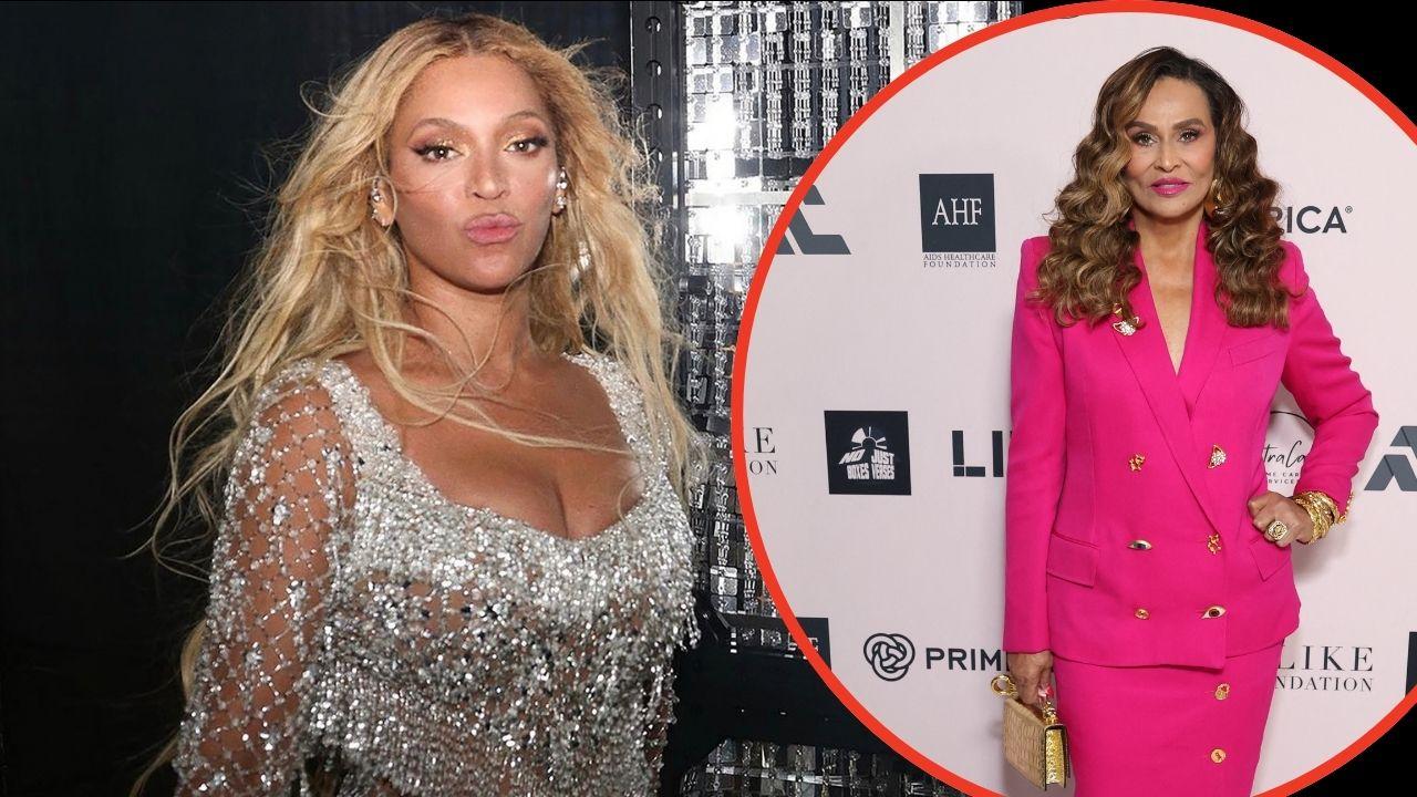 Photo of Beyonce and Tina Knowles