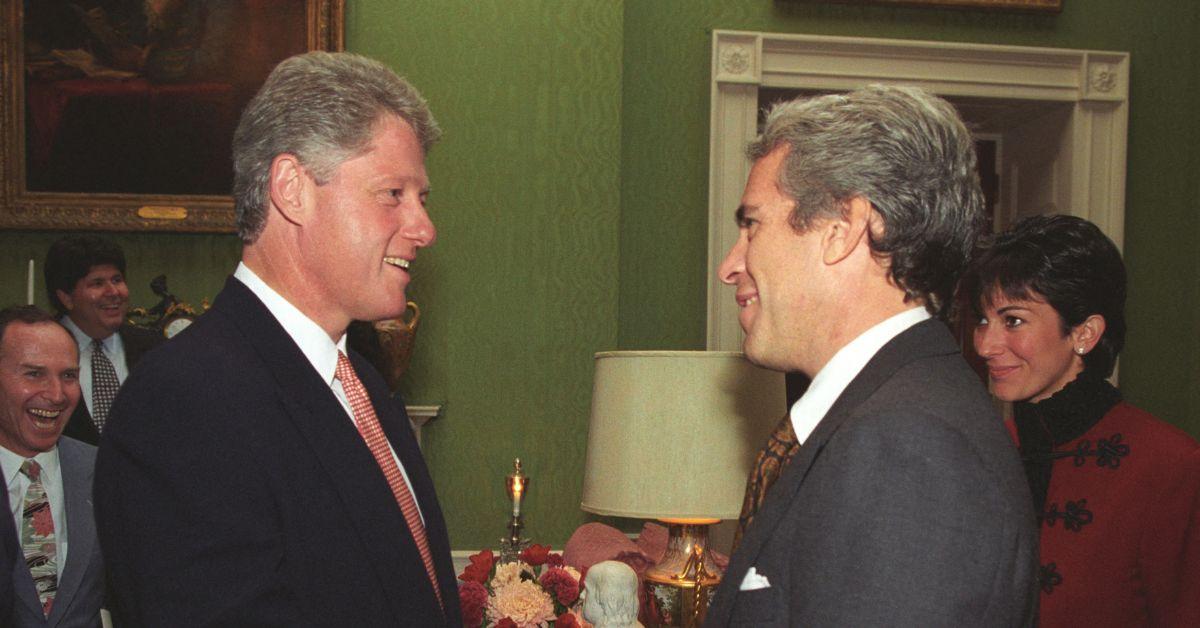 Photo of Bill Clinton and Jeffrey Epstein