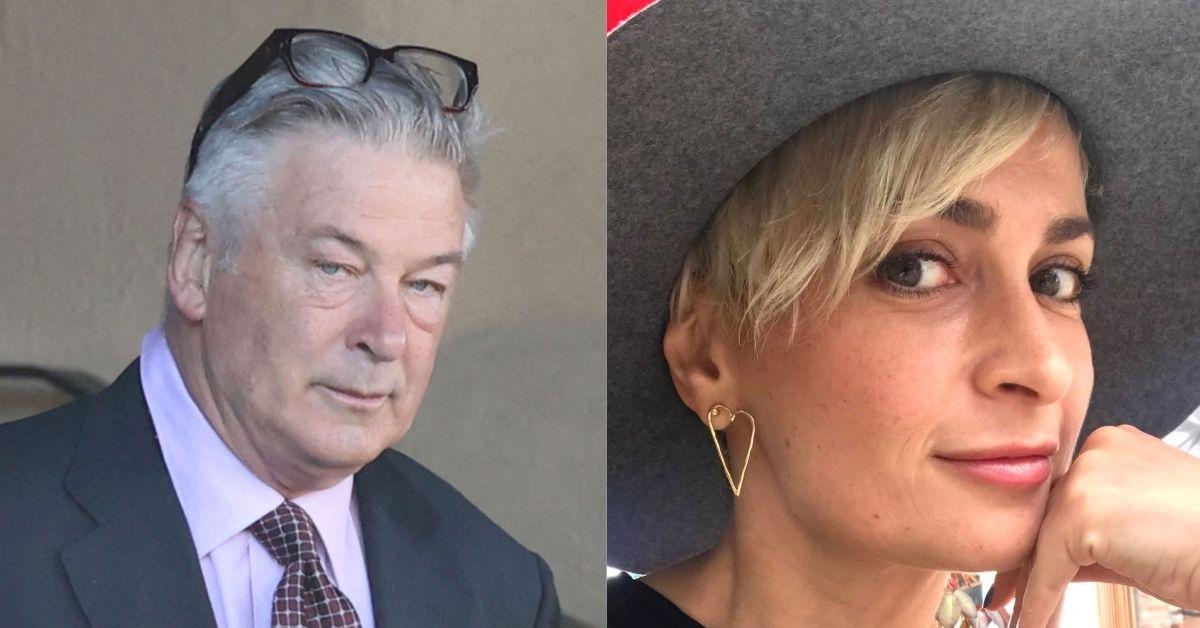 Split photo of Alec Baldwin, Halyna Hutchins