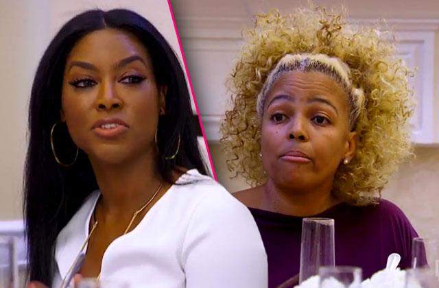 Kenya Moore and Kim Fields Fight on RHOA