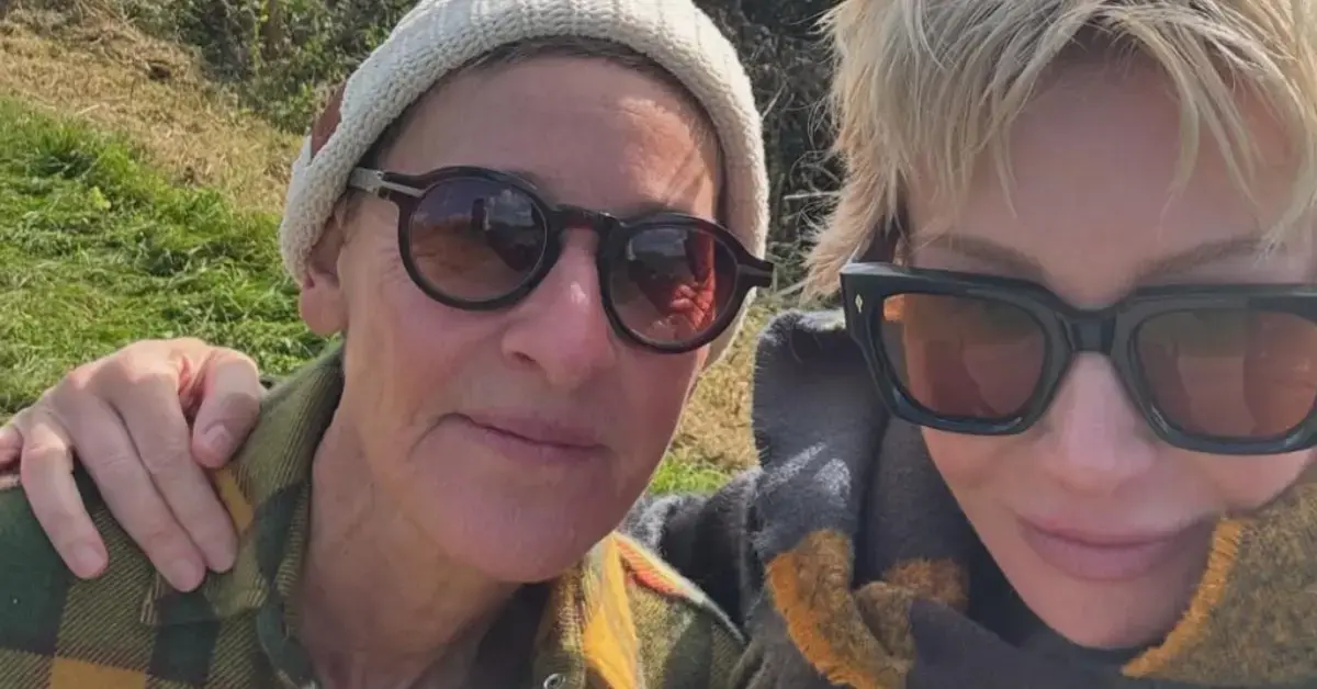 Photo of Ellen DeGeneres, Portia de Rossi