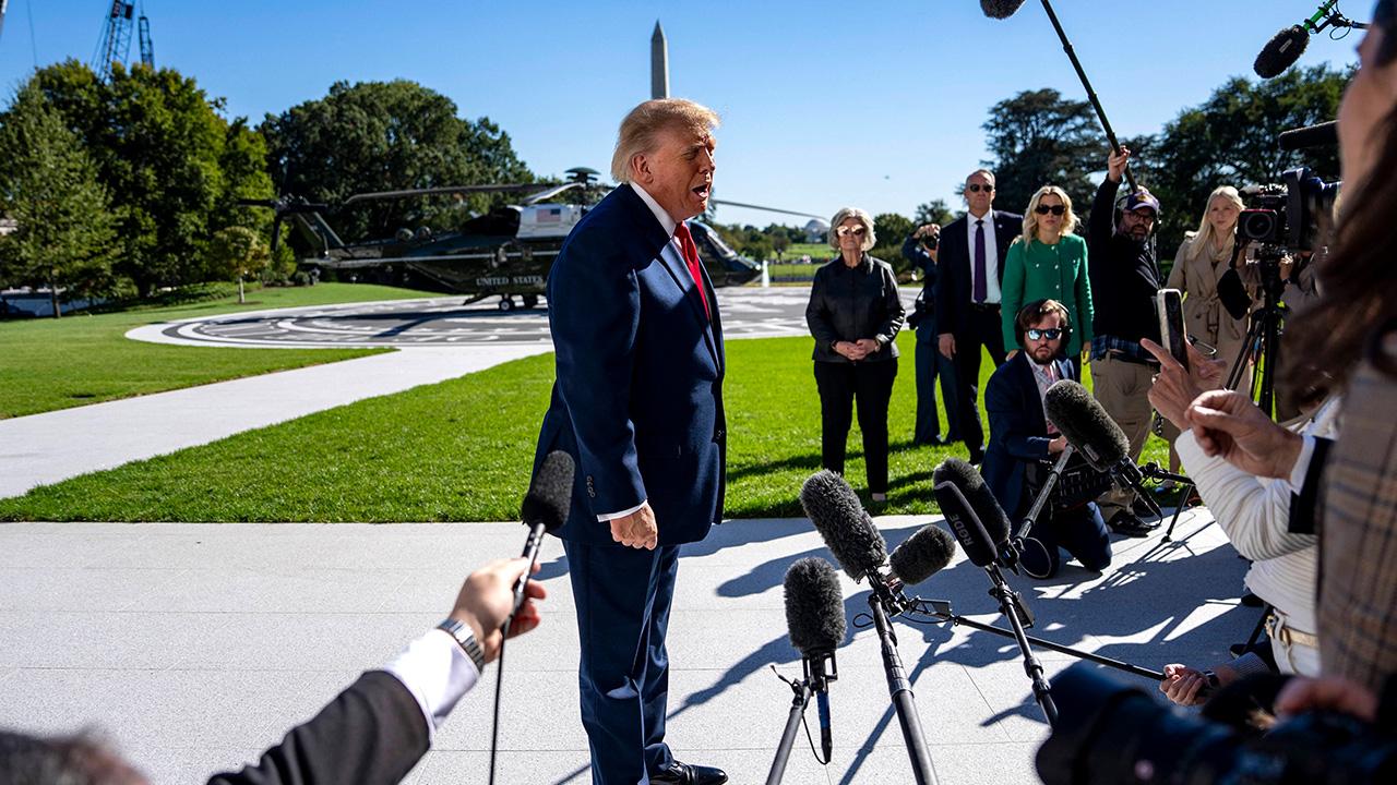 The president does not seem concerned about her talking.