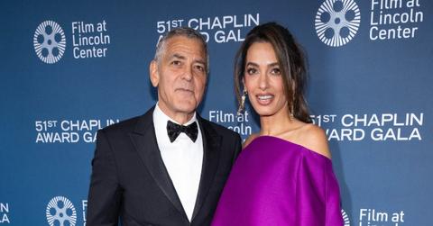 Photo of George and Amal Clooney